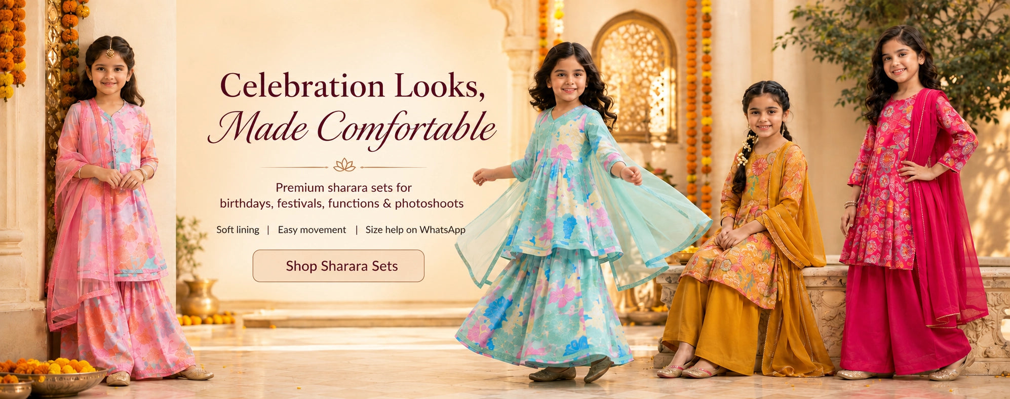 Kids Sharara Set Collection