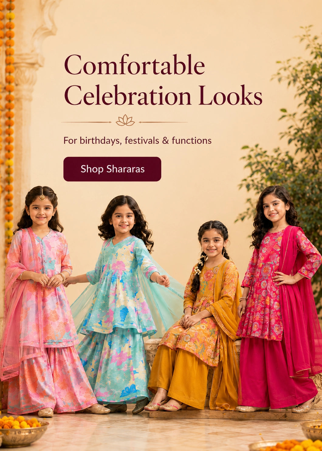 Kids Sharara Set Collection