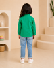 Green Colourblock Shirt