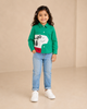 Green Colourblock Shirt