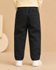 Black Printed Dino Jeans