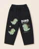 Green & Black Graphic Printed Shirt & Jeans Set - 2 Piece