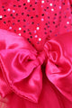 Magenta Magic High-Low Party Gown for Girls