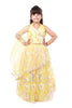 Golden Gleam Yellow Girls Festive Lehenga Choli