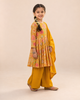 Mustard Yellow Floral Printed Sharara Set