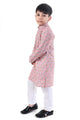 Vibrant Multi-Color Printed Kurta Pajama Set for Boys
