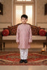 Vibrant Multi-Color Printed Kurta Pajama Set for Boys
