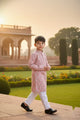 Vibrant Multi-Color Printed Kurta Pajama Set for Boys