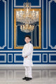 Starlight Ivory Embroidered Kurta Koty Set for Boys