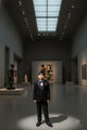 Luxe Black Velvet Embroidered Tuxedo Suit for Boys