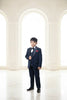 Navy Luxe Premium Tuxedo Suit for Boys Formal Wear