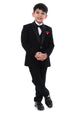 Classic Black Premium Tuxedo Suit for Boys Party Wear