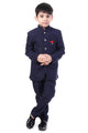 Regal Navy Blue Jodhpuri Suit for Boys Ethnic Wear