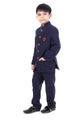 Regal Navy Blue Jodhpuri Suit for Boys Ethnic Wear