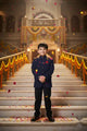 Regal Navy Blue Jodhpuri Suit for Boys Ethnic Wear