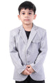 Classic Grey Premium Blazer for Boys Formal Wear