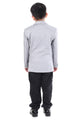 Classic Grey Premium Blazer for Boys Formal Wear