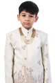 Giraffe Garden Embroidered Indo-Western Outfit for Boys