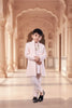 Blush Royale Embroidered Indo-Western Sherwani for Boys