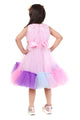 Candy Carousel Pink Tulle Layered Party Dress for Girls