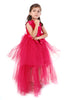 Magenta Magic High-Low Party Gown for Girls