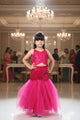 Pink Prism Magenta Girls Ethnic Lehenga Choli