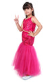 Pink Prism Magenta Girls Ethnic Lehenga Choli