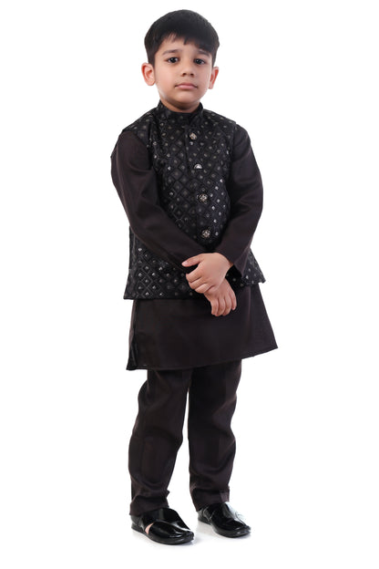 Royal Noir Kurta Set