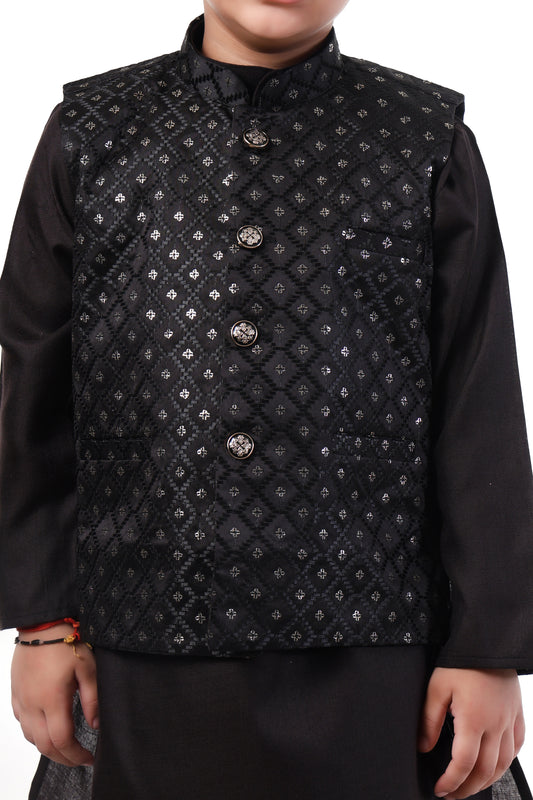 Royal Noir Kurta Set