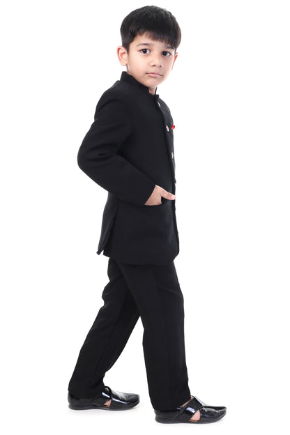 Classic Black Jodhpuri Suit