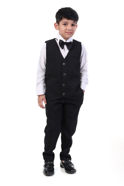 Luxe Black Velvet Tuxedo Set