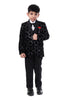 Luxe Black Velvet Tuxedo Set
