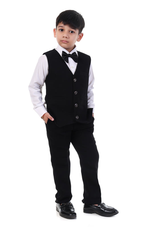 Classic Black Luxe Tuxedo Set