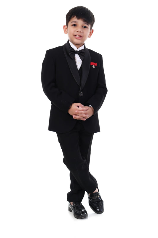 Classic Black Luxe Tuxedo Set