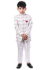 White Blossom Jodhpuri Suit