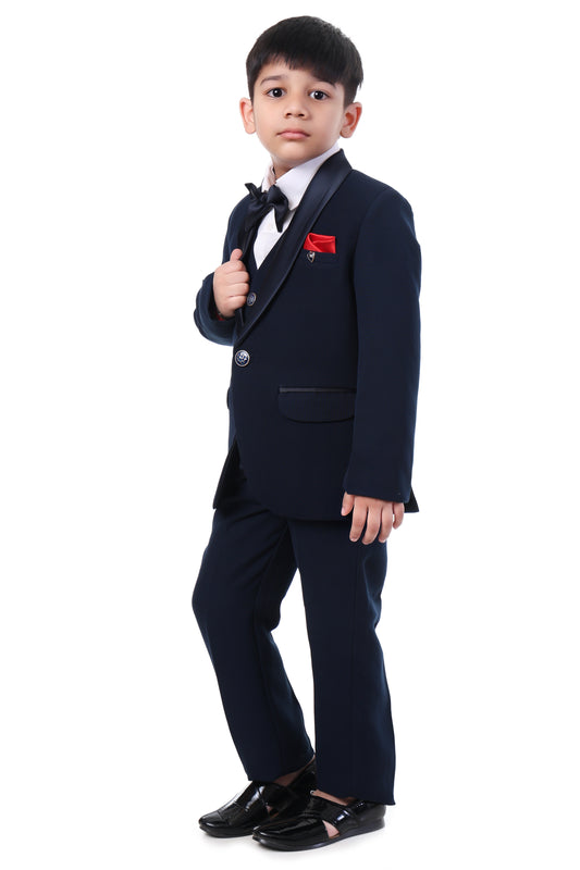 Navy Luxe Tuxedo Suit