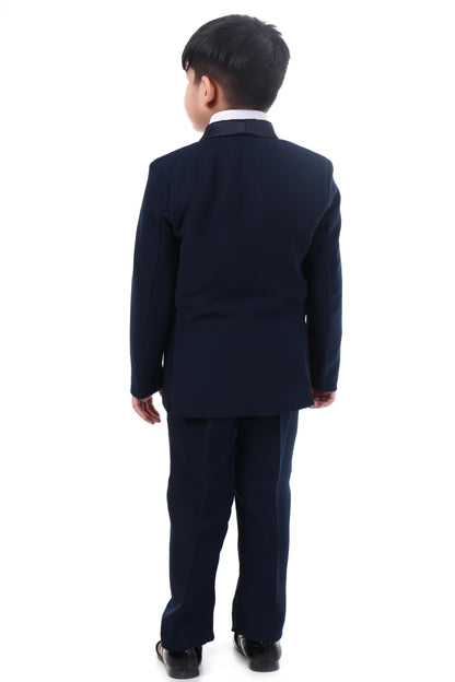 Navy Luxe Tuxedo Suit
