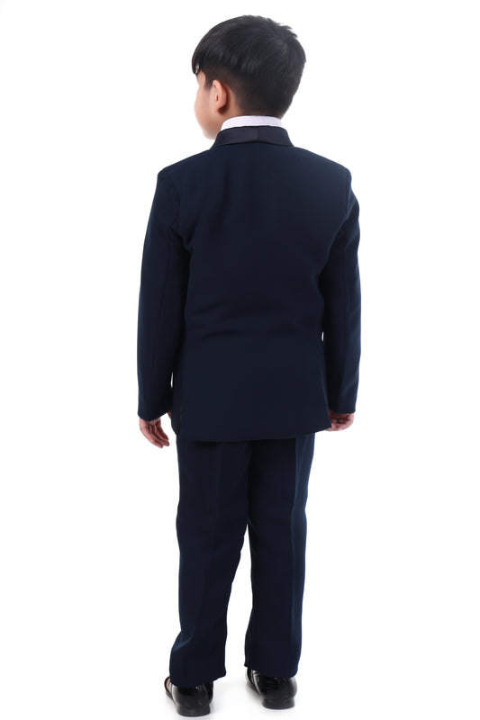 Navy Luxe Tuxedo Suit