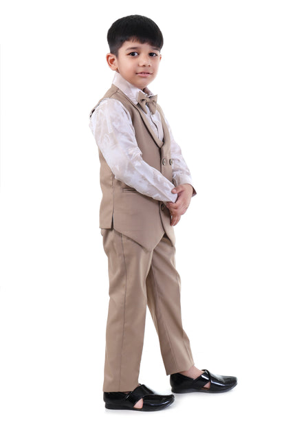 Classic Camel Charm Jacket Suit