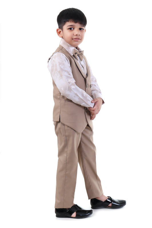 Classic Camel Charm Jacket Suit