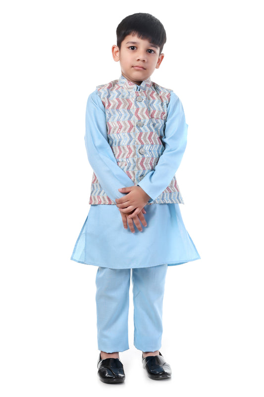Cool ZigZag Kurta Set