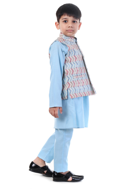 Cool ZigZag Kurta Set