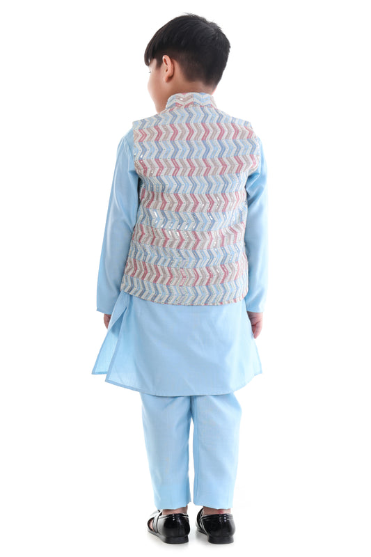 Cool ZigZag Kurta Set