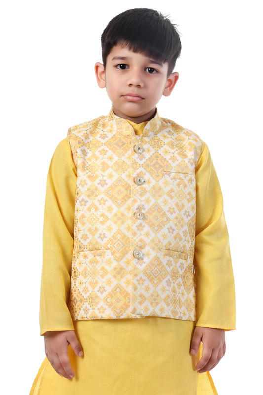 Golden Glow Kurta Set
