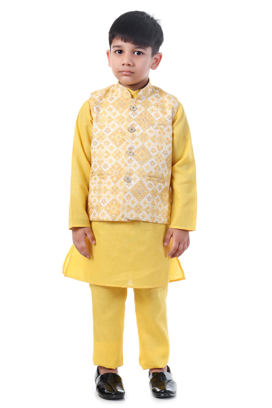 Golden Glow Kurta Set