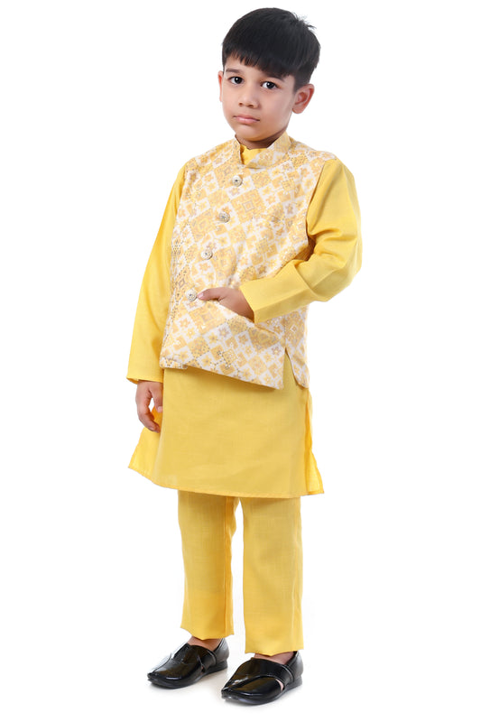 Golden Glow Kurta Set
