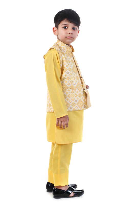 Golden Glow Kurta Set
