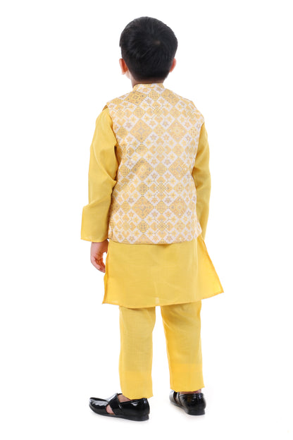 Golden Glow Kurta Set