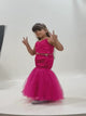 Pink Prism Magenta Girls Ethnic Lehenga Choli
